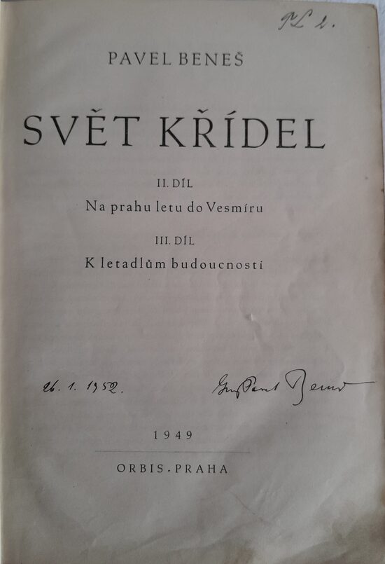 Svět křídel Pavel Beneš
